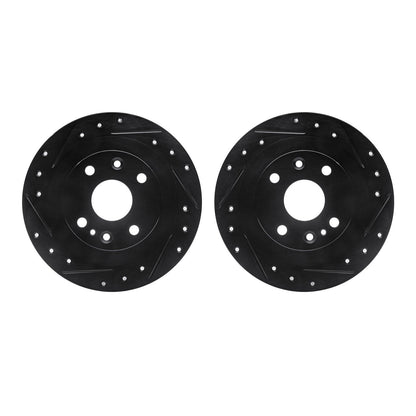 Dynamic Friction Company Disc Brake Rotor Set 8002-54202