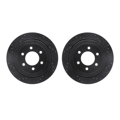 Dynamic Friction Company Disc Brake Rotor Set 8002-54206