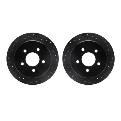 Dynamic Friction Company Disc Brake Rotor Set 8002-54208
