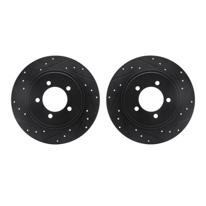 Dynamic Friction Company Disc Brake Rotor Set 8002-54209
