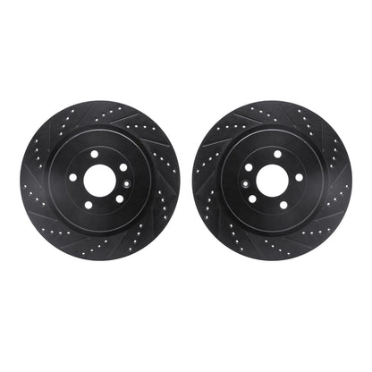 Dynamic Friction Company Disc Brake Rotor Set 8002-54211