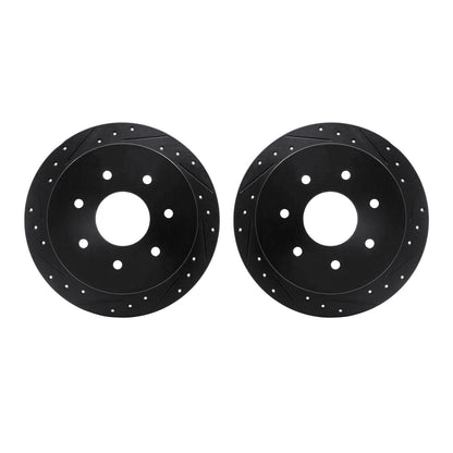 Dynamic Friction Company Disc Brake Rotor Set 8002-54214