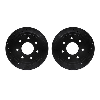 Dynamic Friction Company Disc Brake Rotor Set 8002-54216