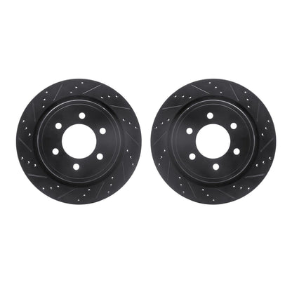 Dynamic Friction Company Disc Brake Rotor Set 8002-54217