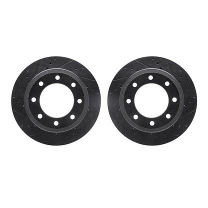 Dynamic Friction Company Disc Brake Rotor Set 8002-54221