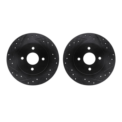 Dynamic Friction Company Disc Brake Rotor Set 8002-54228