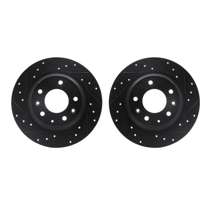 Dynamic Friction Company Disc Brake Rotor Set 8002-54232