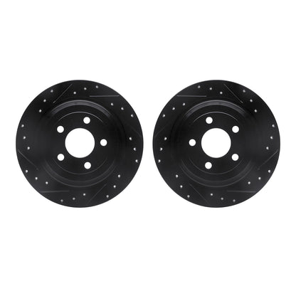 Dynamic Friction Company Disc Brake Rotor Set 8002-54242