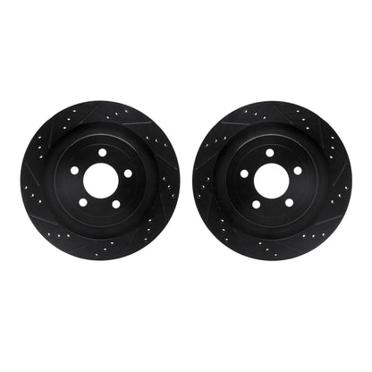 Dynamic Friction Company Disc Brake Rotor Set 8002-54243