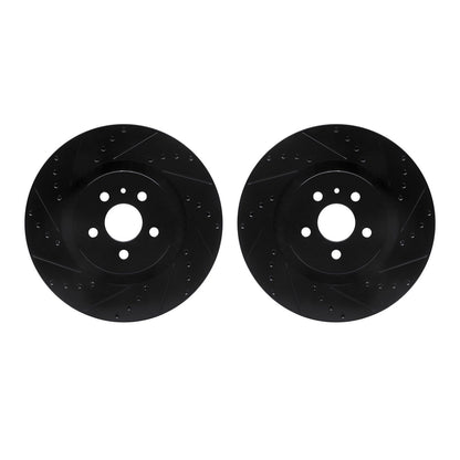 Dynamic Friction Company Disc Brake Rotor Set 8002-55000