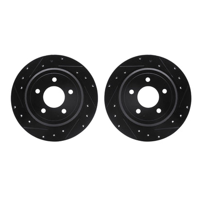 Dynamic Friction Company Disc Brake Rotor Set 8002-56016