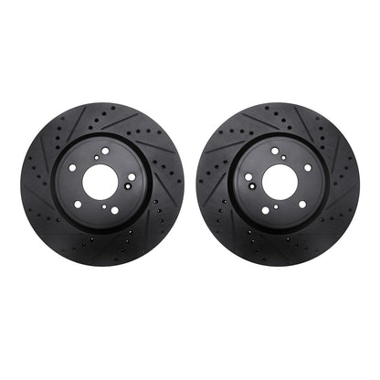 Dynamic Friction Company Disc Brake Rotor Set 8002-58001