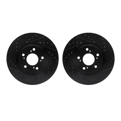 Dynamic Friction Company Disc Brake Rotor Set 8002-58012