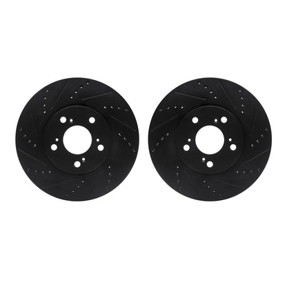 Dynamic Friction Company Disc Brake Rotor Set 8002-58013
