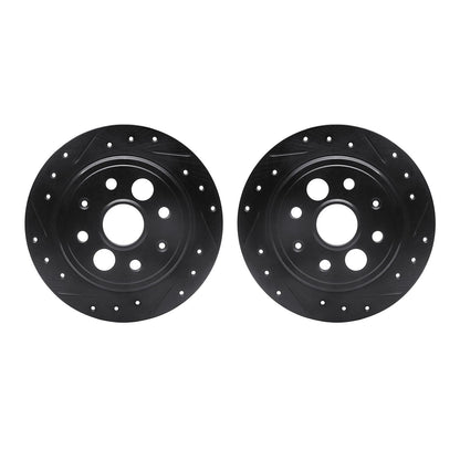 Dynamic Friction Company Disc Brake Rotor Set 8002-58017