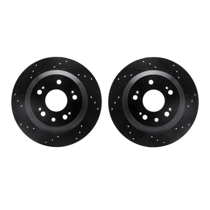 Dynamic Friction Company Disc Brake Rotor Set 8002-58026