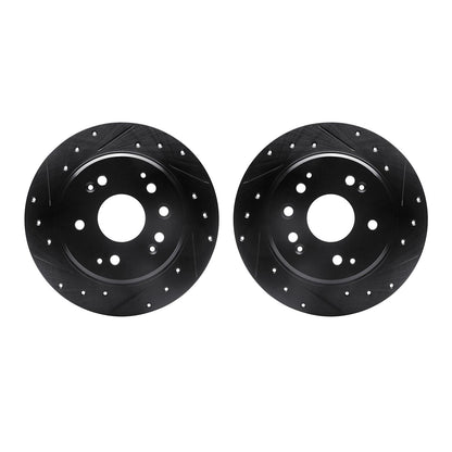 Dynamic Friction Company Disc Brake Rotor Set 8002-58030