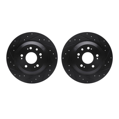 Dynamic Friction Company Disc Brake Rotor Set 8002-58032