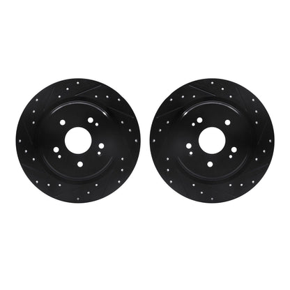 Dynamic Friction Company Disc Brake Rotor Set 8002-58033