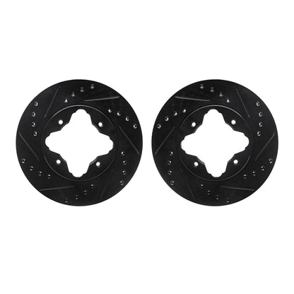 Dynamic Friction Company Disc Brake Rotor Set 8002-59000