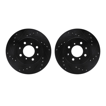 Dynamic Friction Company Disc Brake Rotor Set 8002-59020