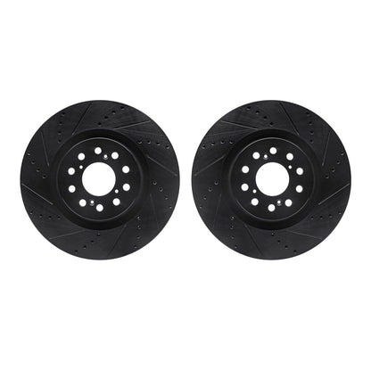 Dynamic Friction Company Disc Brake Rotor Set 8002-59032