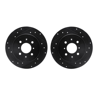 Dynamic Friction Company Disc Brake Rotor Set 8002-59045