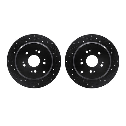 Dynamic Friction Company Disc Brake Rotor Set 8002-59053