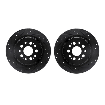 Dynamic Friction Company Disc Brake Rotor Set 8002-59054