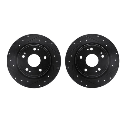 Dynamic Friction Company Disc Brake Rotor Set 8002-59057