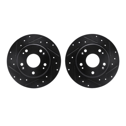 Dynamic Friction Company Disc Brake Rotor Set 8002-59062