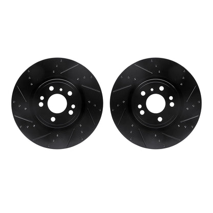 Dynamic Friction Company Disc Brake Rotor Set 8002-63067