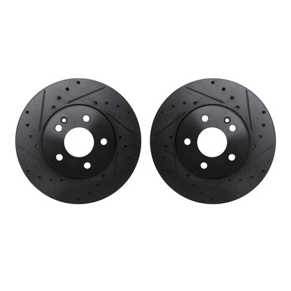 Dynamic Friction Company Disc Brake Rotor Set 8002-63071