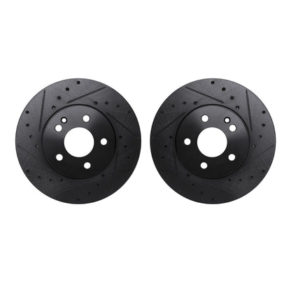 Dynamic Friction Company Disc Brake Rotor Set 8002-63071