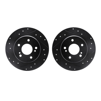 Dynamic Friction Company Disc Brake Rotor Set 8002-63080