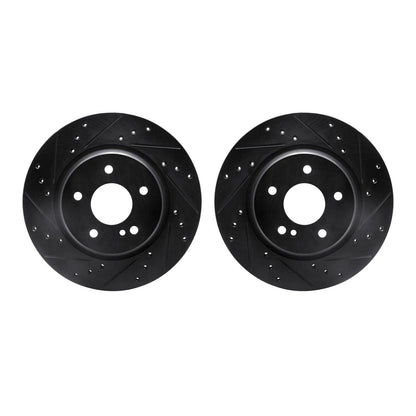 Dynamic Friction Company Disc Brake Rotor Set 8002-63081
