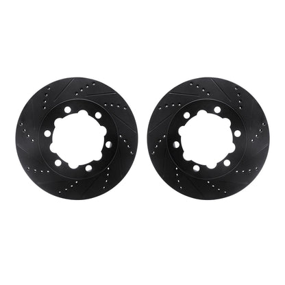 Dynamic Friction Company Disc Brake Rotor Set 8002-63082