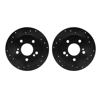 Dynamic Friction Company Disc Brake Rotor Set 8002-63086