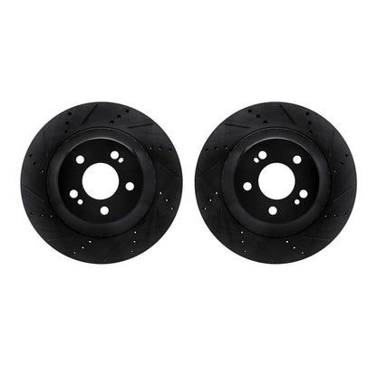 Dynamic Friction Company Disc Brake Rotor Set 8002-63136