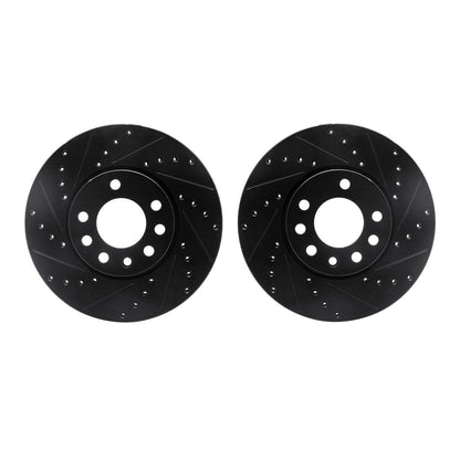 Dynamic Friction Company Disc Brake Rotor Set 8002-65000