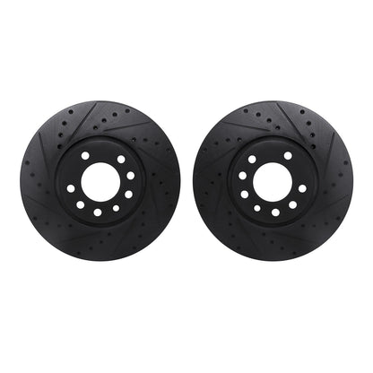 Dynamic Friction Company Disc Brake Rotor Set 8002-65001