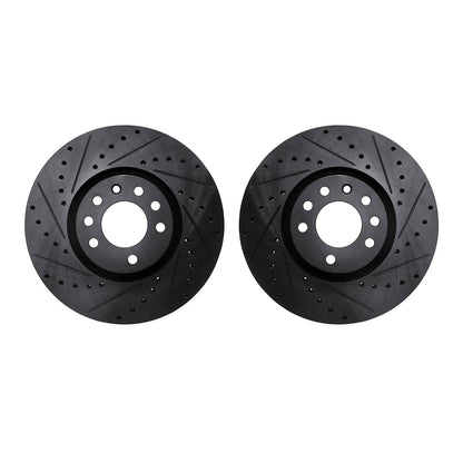 Dynamic Friction Company Disc Brake Rotor Set 8002-65002