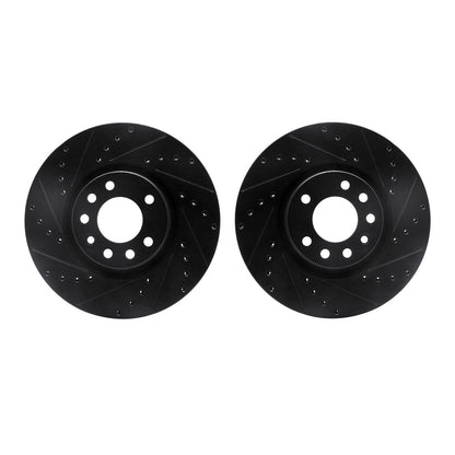 Dynamic Friction Company Disc Brake Rotor Set 8002-65003