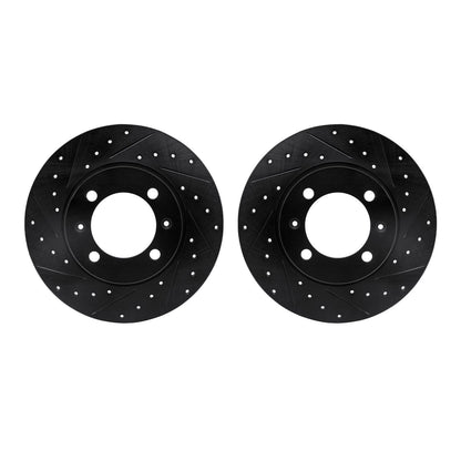 Dynamic Friction Company Disc Brake Rotor Set 8002-65008