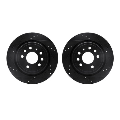 Dynamic Friction Company Disc Brake Rotor Set 8002-65017