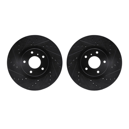 Dynamic Friction Company Disc Brake Rotor Set 8002-67001