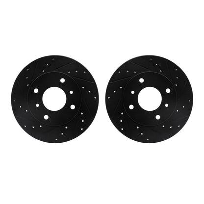 Dynamic Friction Company Disc Brake Rotor Set 8002-67002