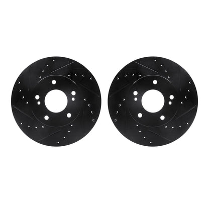 Dynamic Friction Company Disc Brake Rotor Set 8002-67004