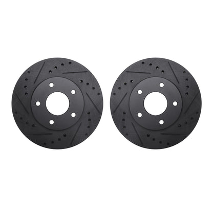 Dynamic Friction Company Disc Brake Rotor Set 8002-67005