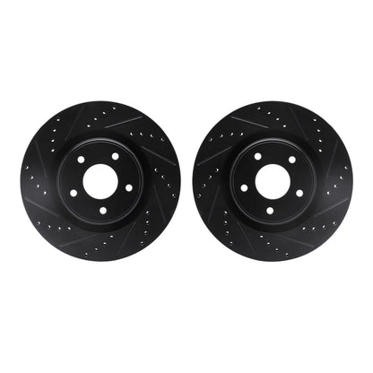 Dynamic Friction Company Disc Brake Rotor Set 8002-67007